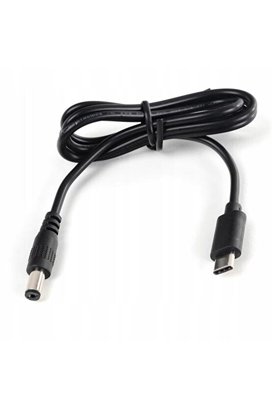 PM-23883 TYPE-C TO 5.5X2.5Mm 1 Metre Güç Kablosu