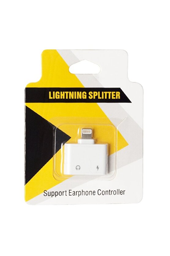 Powermaster Pm-18853 Iphone Şarj Ve Kulaklik Çoklayici Çevi?ri?ci? Adaptör Jack