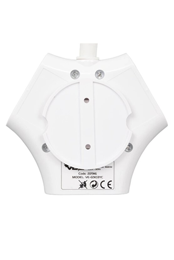 3lü Usb Type-c Girişli Anahtarlı 1.5 Metre Grup Priz Ve-g903yc (5047)