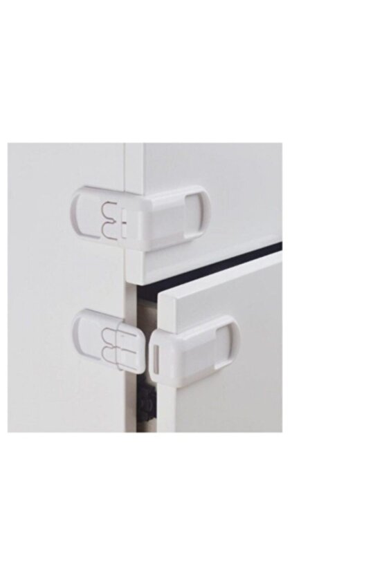 Çocuk Koruma Kilidi 2li Köşe Bebek Güvenlik Kilit Dolap Ve Çekmece Kilidi