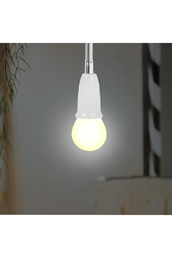 PM-26718 Esnek Bükülebilir Metal E27 Lamba Tutucu Duy 59.5 Cm