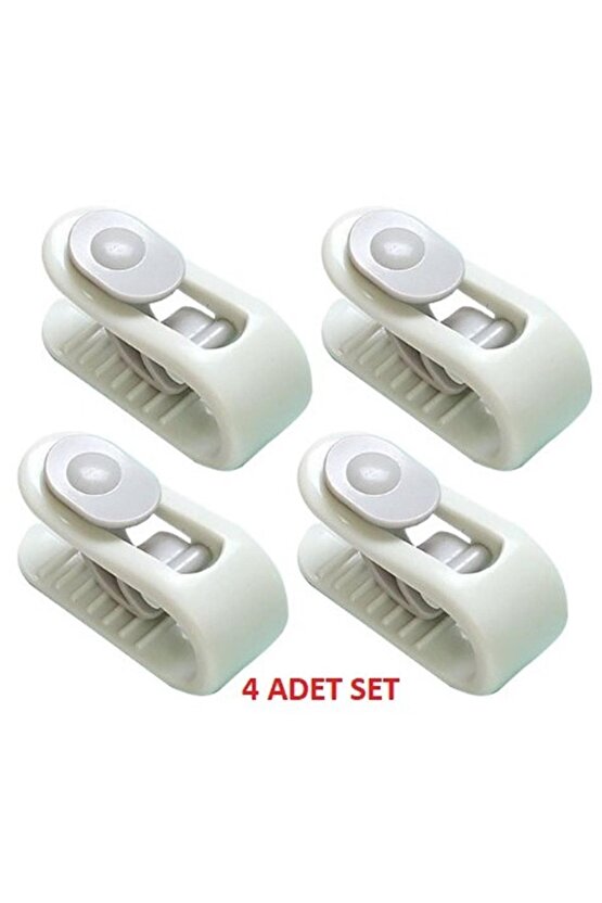 Mandallı Yorgan Sabitleme Klipsi 4 Adet