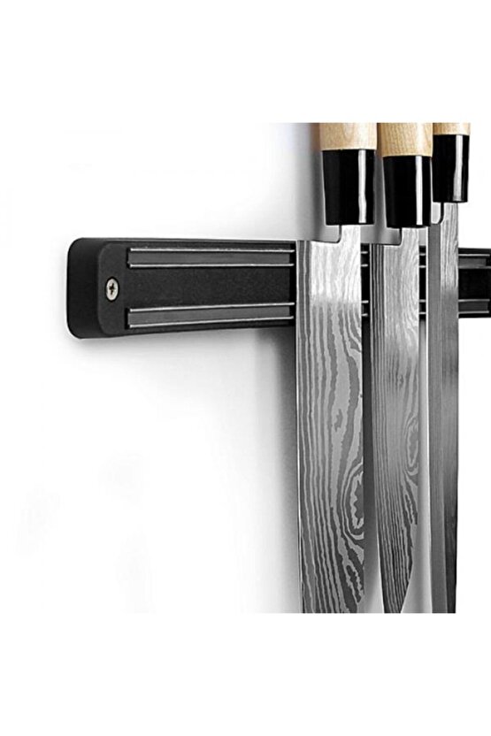 Mıknatıslı Bıçak Askı 55 cm Mutfak Stand Güvenlik Organizer