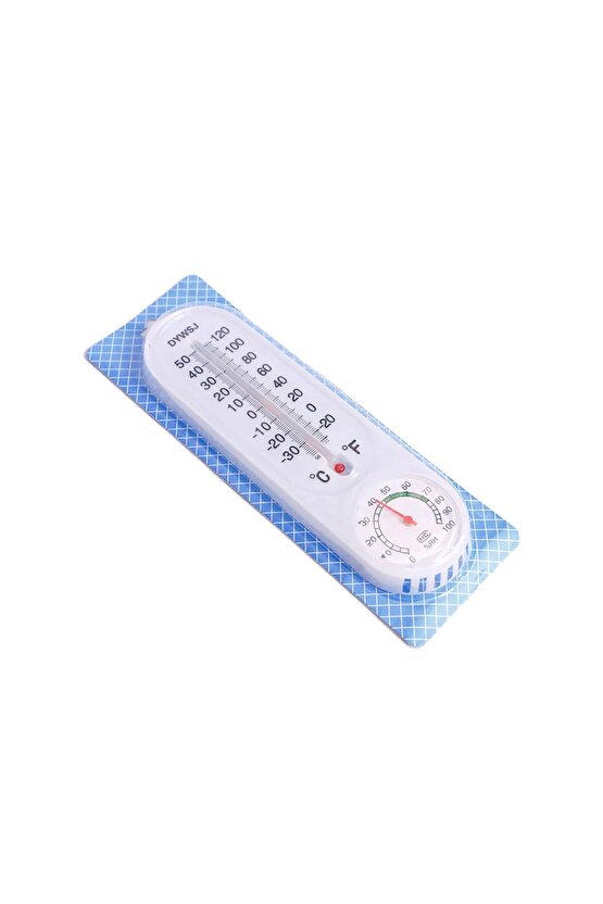 Analog Sıcaklık Nem Ölçer Termometre Duvar Tipi