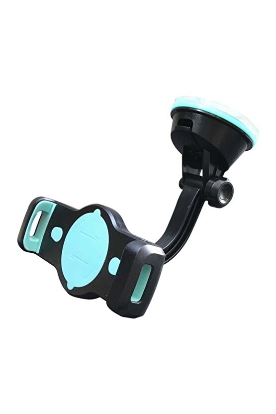 A20 Vantuzlu Siyah Tablet-Telefon Tutucu (360 Derece)