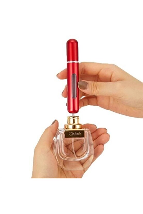 Parfüm Şişesinden Dolabilir Yedek Cep Parfüm Şişesi Aparatı