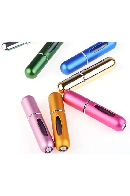 Cep Parfüm Şişesi Atomizer Seyahat Parfüm Şişesi Cep Kolonya Şişesi 5 Ml