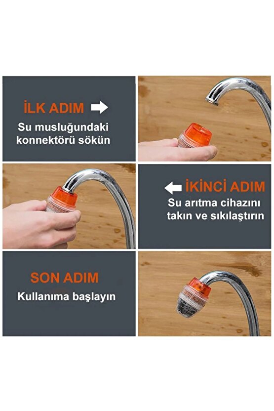 2 ADET 5 KATMANLI AKTİF KARBON SU ARITMA APARATI-SU ARITMA FİLTRESİ