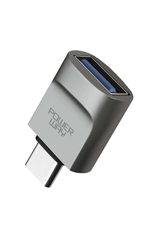 POWERWAY TYPE-C TO USB OTG ÇEVİRİCİ