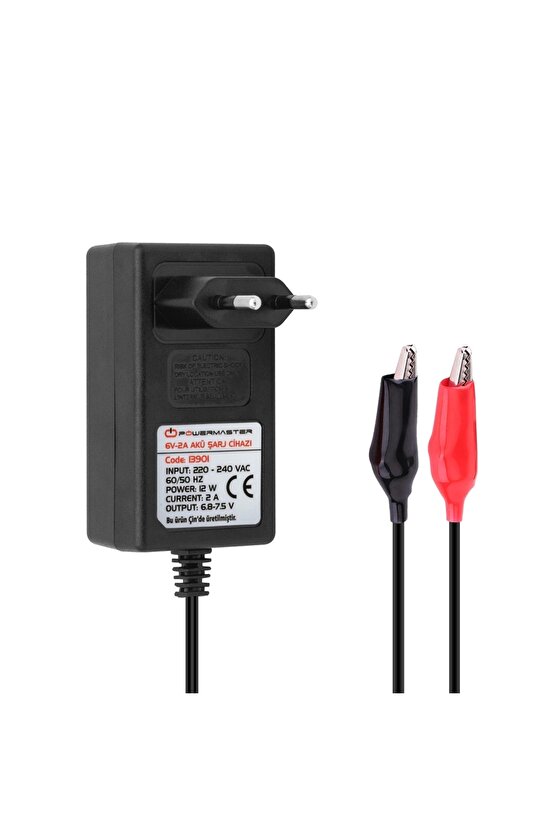 Pm-13901 6 Volt - 2 Amper Akü Şarj Cihazı