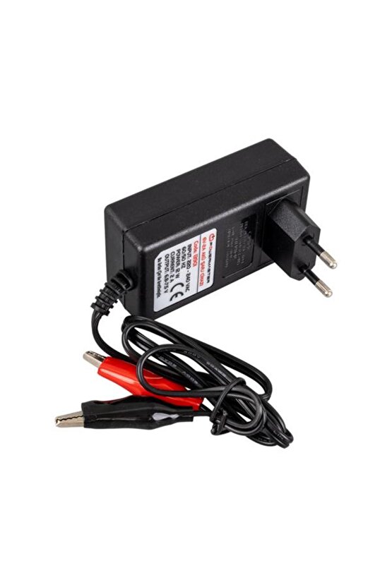 PM-13901 6 VOLT - 2 AMPER KURU - ASİT - JEL AKÜ ŞARJ CİHAZI