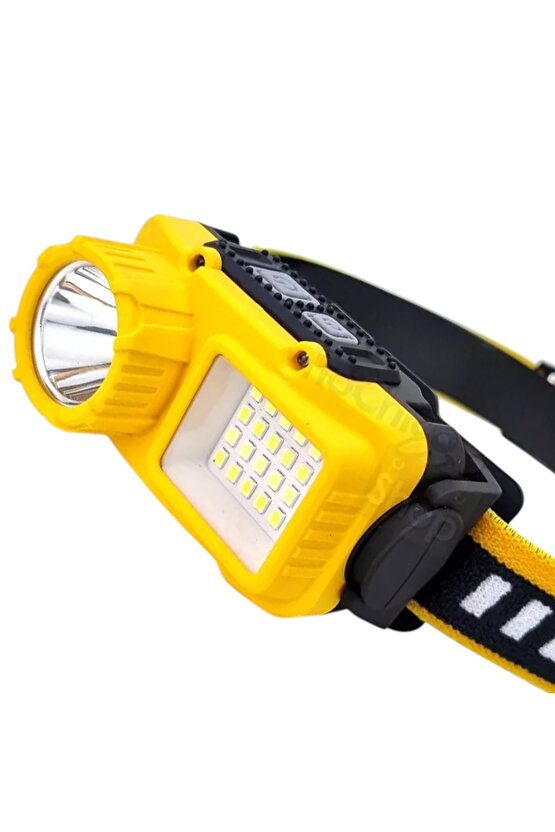 10Watt Sensörlü Şarjlı Kafa Lambası – 11 Modlu Süper Parlak LED