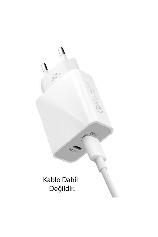 USB 3.0  Type-C PD25W 3.0A Hızlı Şarj Aleti Başlığı – 25W Güçlü Adaptör