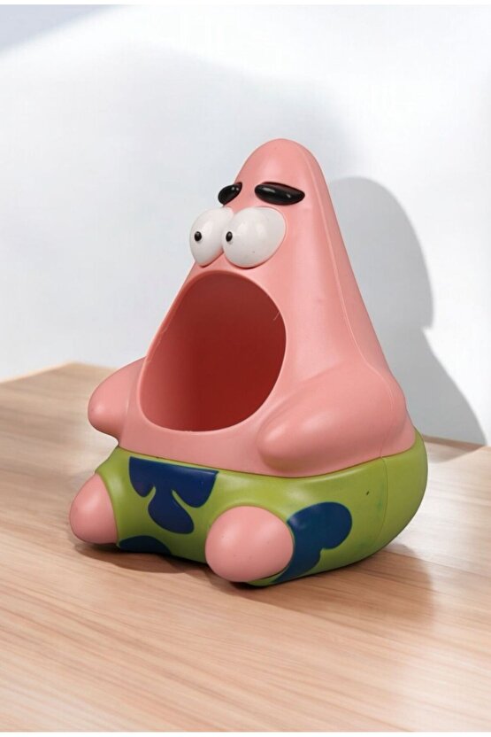 Patrick Figürlü Çocuk Masaüstü Kalemlik ve Organizer – Sevimli Karakter Kalemlik