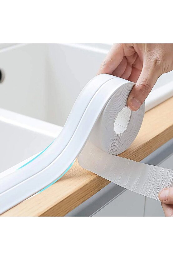 HETicaret Su Sızdırmaz Lavabo Klozet Ocak Kenarı Suya Dayanıklı Bant