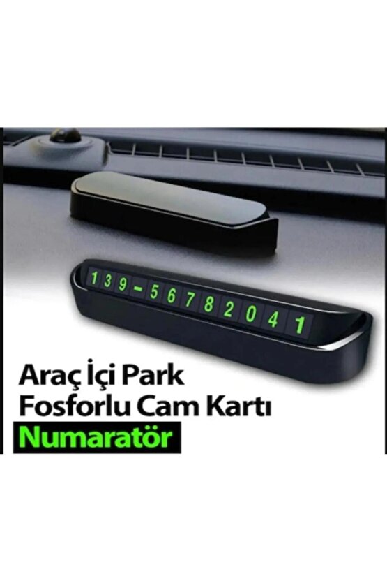 Fosforlu Otomobil Park Numaratörü Aç Kapa Numaratör Telefon Numarası Araba Parktel Numaralık