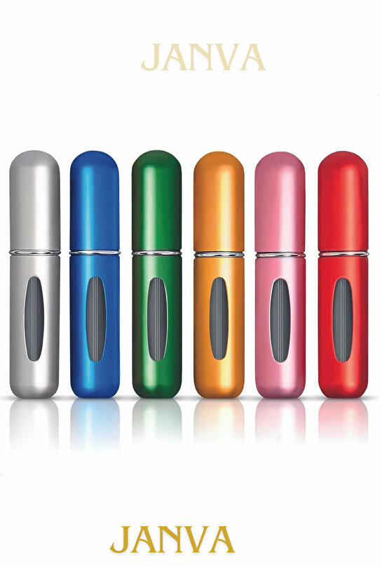 Parfüm Şişesinden Çanta Içi Mini Doldurulabilir Seyahat Cep Yedek Parfüm Şişesi 5 ml 1 adet
