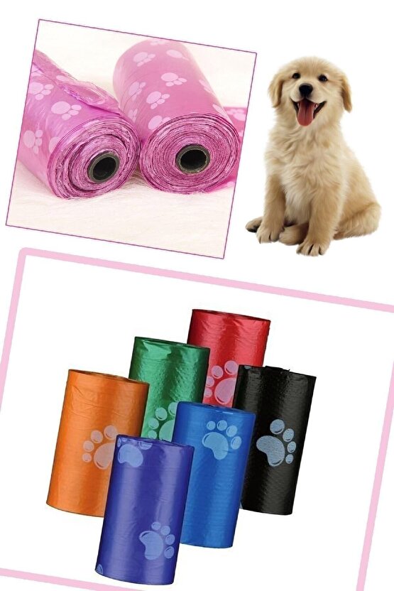 4 Rulo Hayvan Dışkı Poşeti