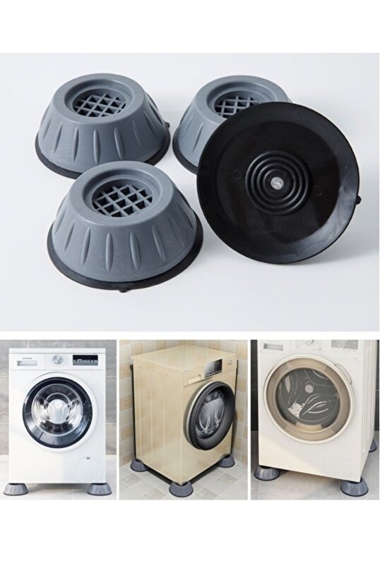 Çamaşır Makinesi Titreşim Engelleyici Stoper 4 Lü Set