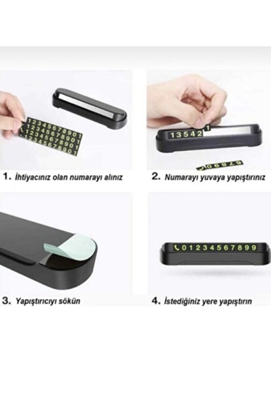 Araç Torpido Üstü Numaratör Aç Kapa Numaratör Açılabilir Numaratör
