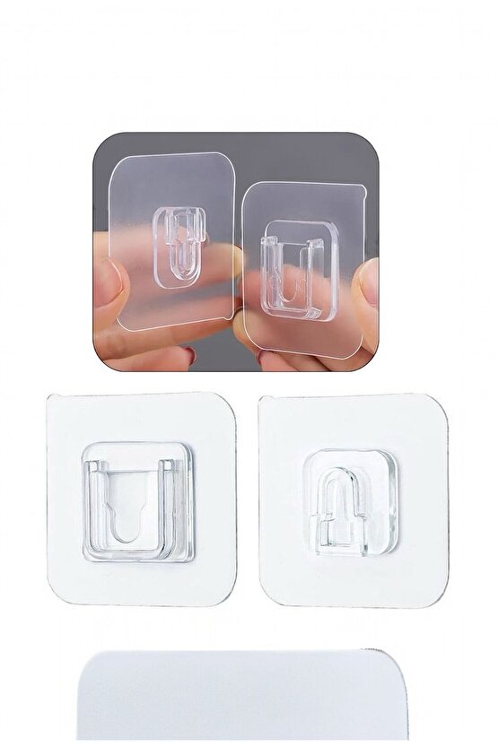 Tekli Paket Ayarlanabilir Çift Taraflı Yapışkanlı Askı Aparatı