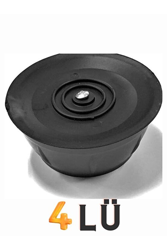 4 Adet Gri Çamaşır Makinesi Titreşim Engelleyici Stoper