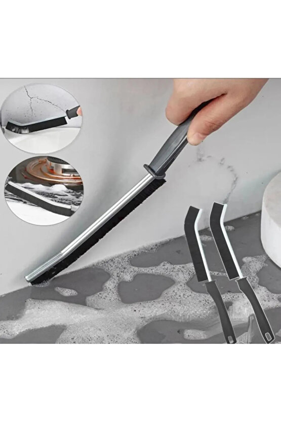 Multi İnce Temizlik Fırçası Derz Arası Banyo Mutfak Lavabo Detay Temizleme Fırçası 1 ADET