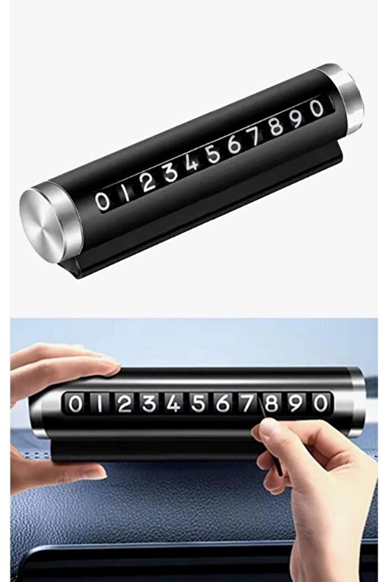 Şık Metal Park Numaratörü Araç Telefon Göstergesi