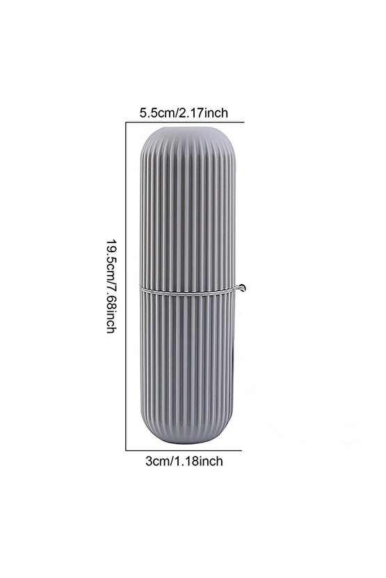 Seyahat Saklama Kabı Diş Fırçalık Organizer Banyo Kutusu Çok Amaçlı Makyaj Kutusu Gözlük Kutu 1 Adet