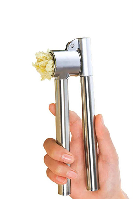 Paslanmaz Çelik Koncıs Sarımsak Ezici Pratik Sarımsak Ezeceği Lüks Çelik Sarımsak Ezeceği