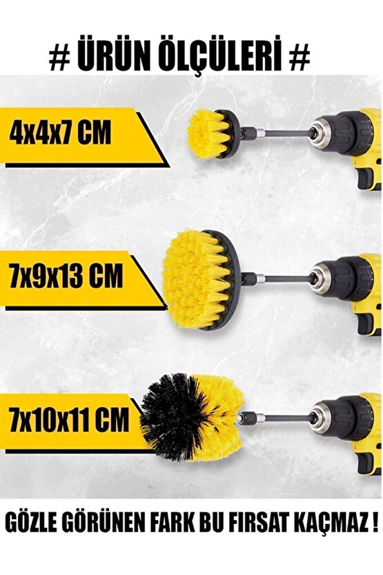 3LÜ MATKAP UCU TEMİZLİK FIRÇASI