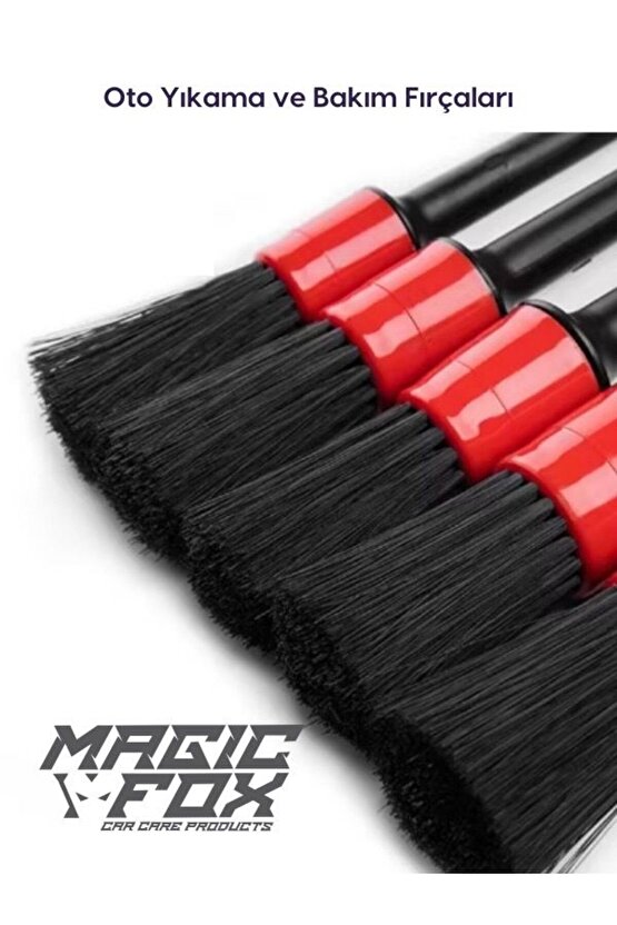 Detaylı Araba Temizlik Fırçası  Seti
