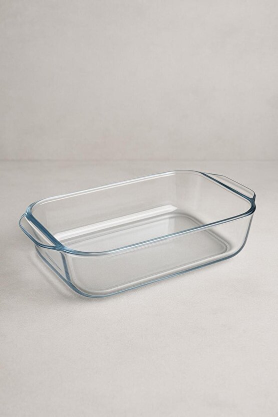 Dikdörtgen Isıya Dayanıklı Cam Borcam 16,5x22x6,5 cm