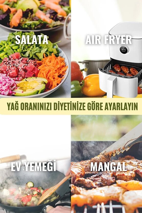 Sprey Cam Yağlık Air Fryer Fritöz Yağ Püskürtücü