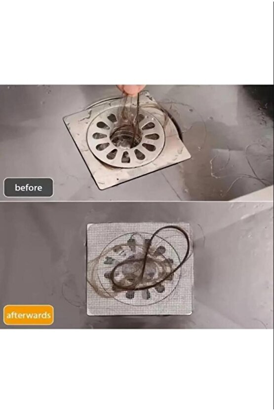 4 Adet Yapışkanlı Gider Kapatacı Lavabo Tıkacı Gider Kapağı