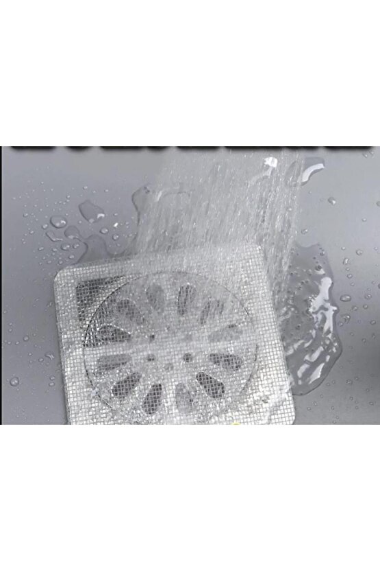 4 Adet Yapışkanlı Gider Kapatacı Lavabo Tıkacı Gider Kapağı