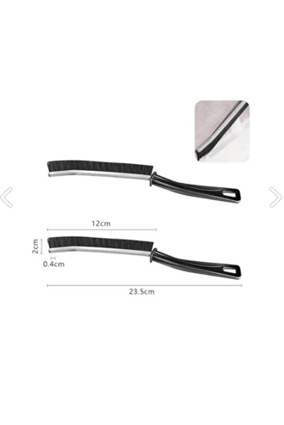 3 ADET Çok Amaçlı İnce Temizlik Fırçası  Derz Araları, Banyo, Mutfak, Lavabo Detay Temizleme Fırçası