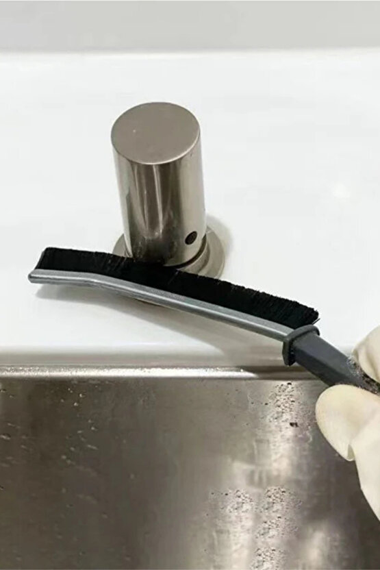 3 ADET Çok Amaçlı İnce Temizlik Fırçası  Derz Araları, Banyo, Mutfak, Lavabo Detay Temizleme Fırçası