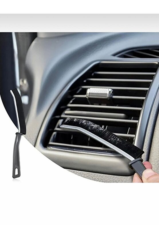 ( 3 Adet ) Çok Amaçlı Multi İnce Temizlik Fırçası Derz Arası Banyo Mutfak Lavabo Detay Temizleme