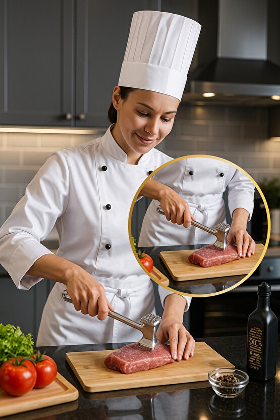 Döküm Et Döveceği Çift Taraflı Gramajlı Ağır