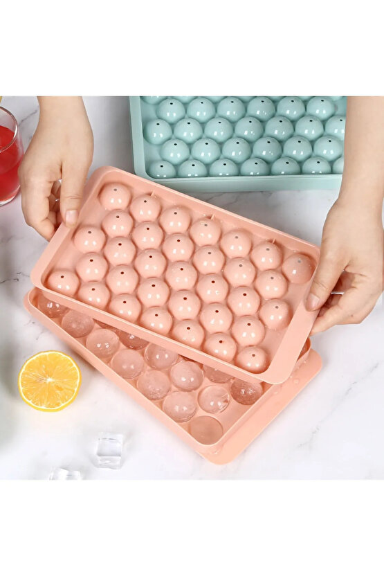 Yuvarlak Buz Yapma Kalıbı Küp Şekilli 160 Plastik CN