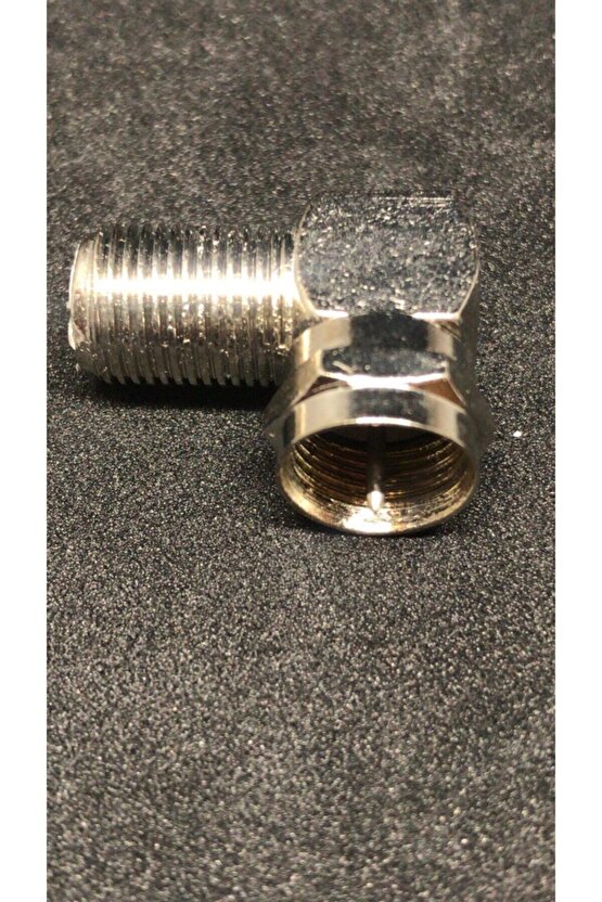 F Konnektör Dişi - Erkek Ara 90 Derece 5 Adet