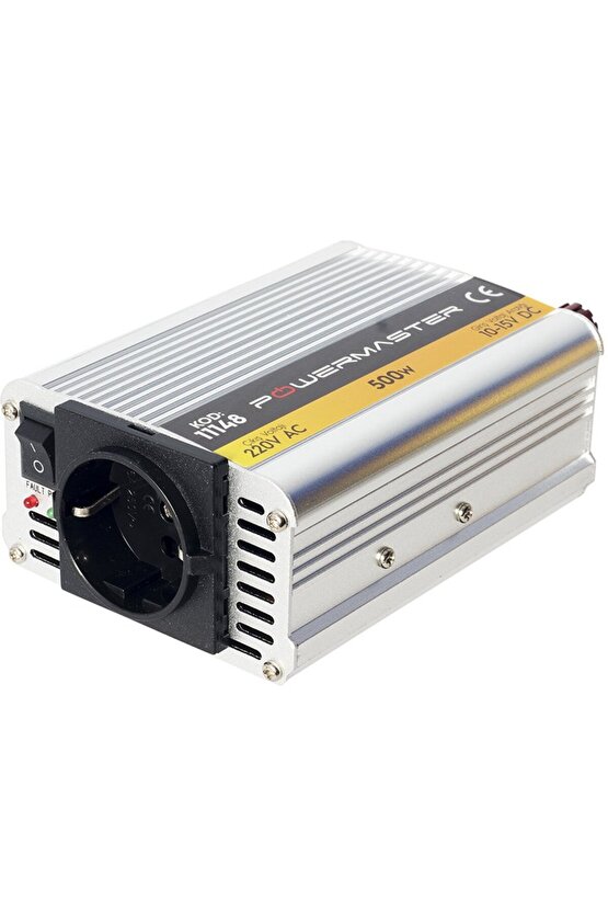 12 Volt - 500 Watt Modified Sinus Inverter (10-15V ARASİ-220V AC) (4906)