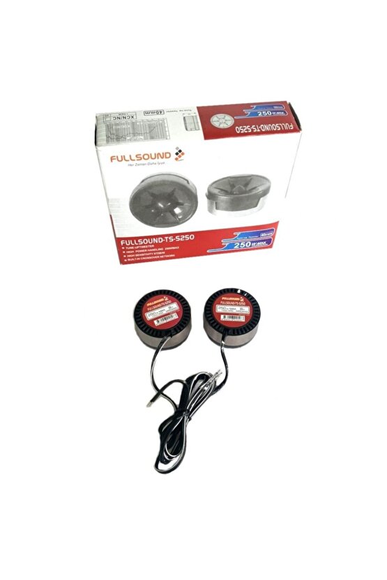 Ts-s250 Tweeter Tiz Engelleyici 40mm 250 Watt Tiz Hoparlör 2 Adet