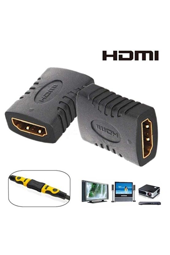 Hdmi Dişi Dişi Kablo Uzatma Uzatıcı Aparatı Ara Çevirici