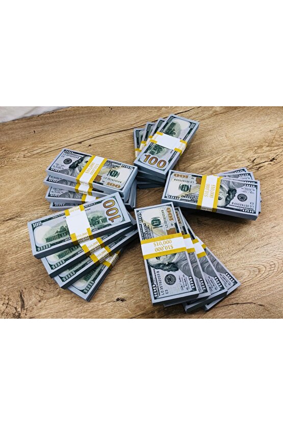 Gerçekci 1. Kalite Gramajlı 20000 Dolar 2 Deste Kına Parası
