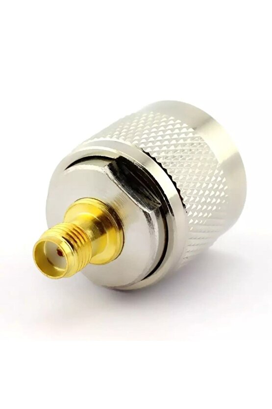 SMA Dişi N Type Erkek Çevirici Ara Konnektör Surecom SWR Metre Konnektörü