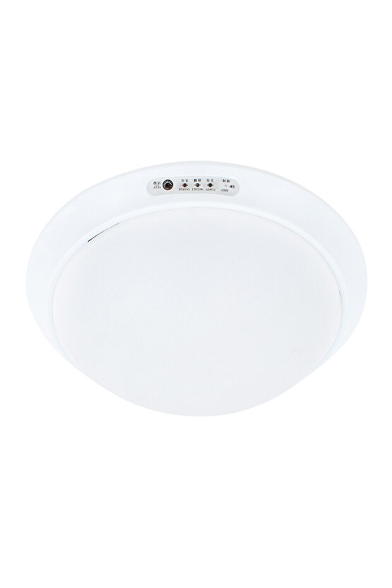 Brk Pm-7673 95mm Beyaz 24 Ledli Şarjli Tavan Lambasi