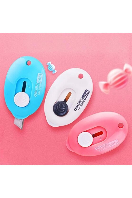 PM-14375 Çelik Bıçaklı Mini Tekli Falçata Maket Bıçağı