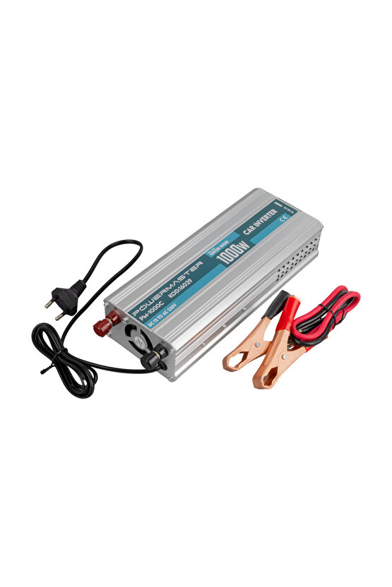 12 Volt - 1000 Watt Usbli Şarjlı Inverter (4434)